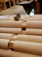 Hanson Woodturning, Furniture Parts - Bed Posts, Table Legs, Pedestal Bases, Tapered Columns and Kitchen Islands.