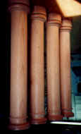 Hanson Woodturning, Furniture Parts - Bed Posts, Table Legs, Pedestal Bases, Tapered Columns and Kitchen Islands.