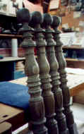 Hanson Woodturning, Furniture Parts - Bed Posts, Table Legs, Pedestal Bases, Tapered Columns and Kitchen Islands.