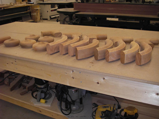 Hanson Woodturning, Stair Parts - Handrails & Fittings.