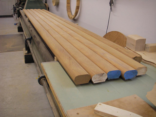Hanson Woodturning, Stair Parts - Handrails & Fittings.