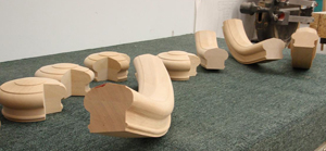 Hanson Woodturning, Stair Parts - Handrails & Fittings.