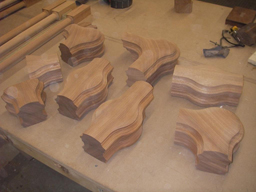 Hanson Woodturning, Stair Parts - Handrails & Fittings.