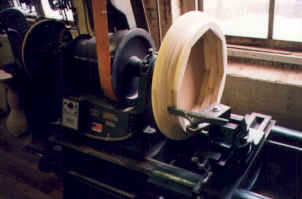 Hanson Woodturning, large work - Porch Posts, Pedestal Bases, Pool Table Legs, Stave Built, Tapered Wood Columns.