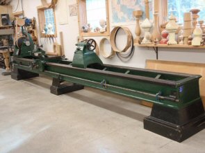 Hanson Woodturning, large work - Porch Posts, Pedestal Bases, Pool Table Legs, Stave Built, Tapered Wood Columns.
