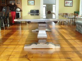 Hanson Woodturning. Square turnings. Kitchen Islands. Table Legs. Pedestal Bases. Table Bases. Large Finials.