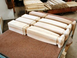 Hanson Woodturning. Square turnings. Kitchen Islands. Table Legs. Pedestal Bases. Table Bases. Large Finials.
