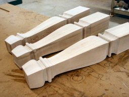 Hanson Woodturning. Square turnings. Kitchen Islands. Table Legs. Pedestal Bases. Table Bases. Large Finials.