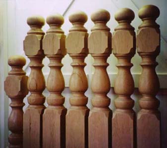 Hanson Woodturning, Stair Parts - Balusters, Spindles, Newels and Finials.