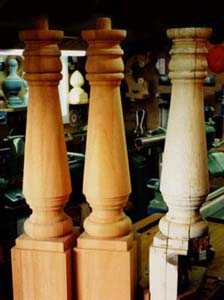 Hanson Woodturning, Stair Parts - Balusters, Spindles, Newels and Finials.